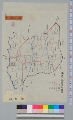 野沢村絵図　の画像
