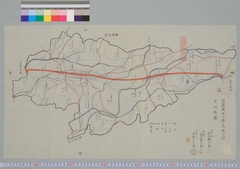 馬瀬口村 全村略図　の画像