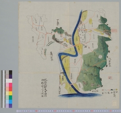 大日向村村誌ニ付スベキ図面　の画像