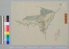 東高遠町（図）　（伊那郡一村限明細絵図か）の画像