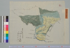 沢岡村（図）　（伊那郡一村限明細絵図か）の画像