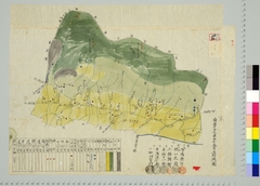 片丘村地図　筑摩郡一村限明細絵図の画像